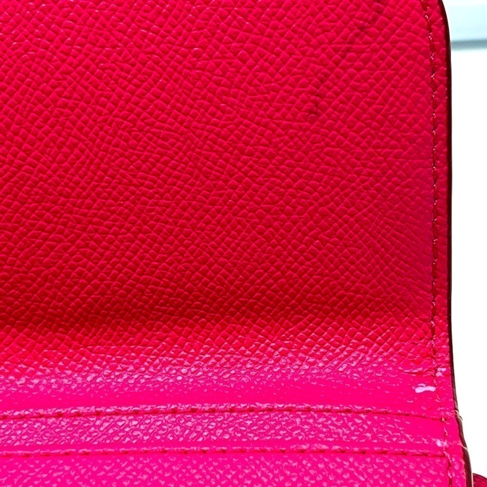 Coach brown leather signature Charlie C snap wallet pink interior A1532 … - Picture 9 of 16